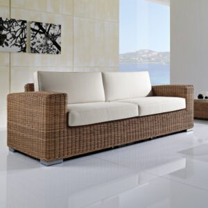 Divano Penelope 3P Rattan Sintetico