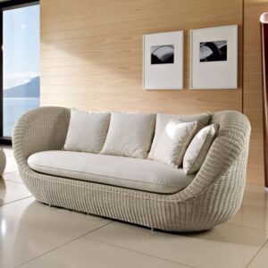 Divano Movida 3P Rattan Sintetico