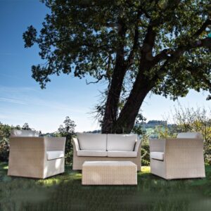 Divano Don Pepe 2P Rattan Sintetico