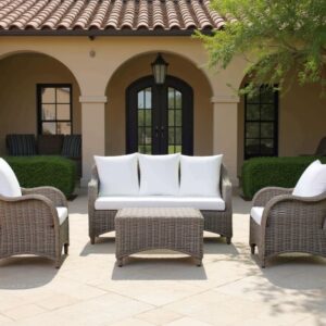 Set Katrina Rattan Kubu Naturale