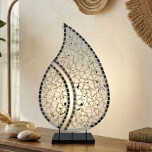 Lampada Foglia Mosaico h37