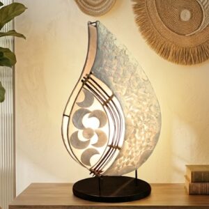 Lampada Madreperla Goccia h52