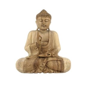 Statua Legno Buddha