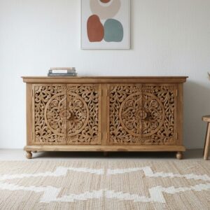 Credenza Jawa Intagliata Teak