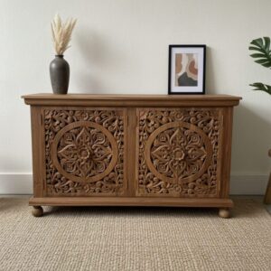 Credenza Jawa Intagliata Teak