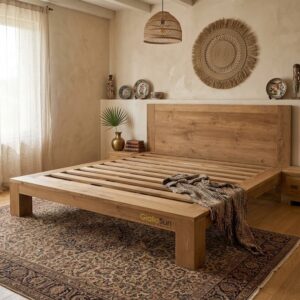 Letto Etnico Teak