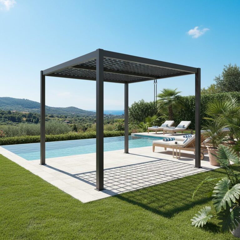 Pergola Bioclimatica Manuale 2X3 Antracite