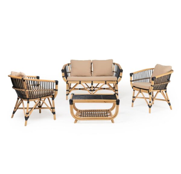 Set Salotto Byron Rattan