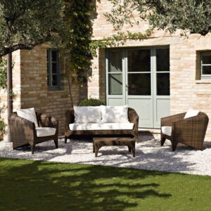 Divano Plaza Rattan Sintetico