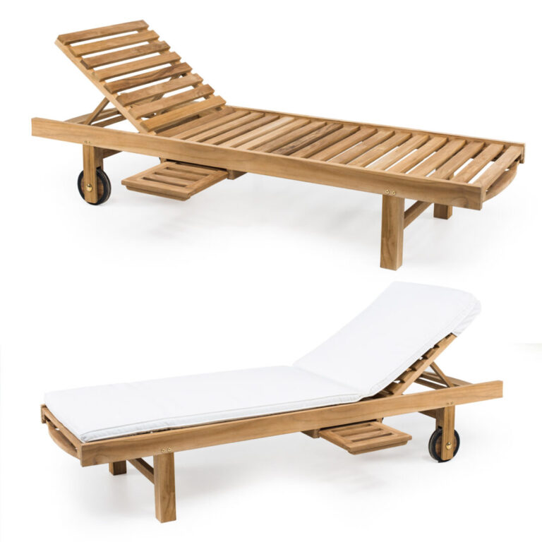 Lettino Prendisole Clark Teak