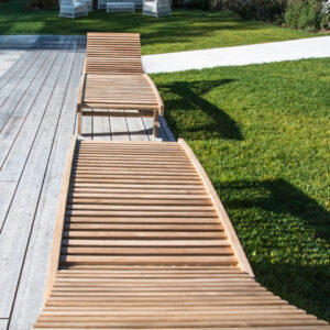 Lettino Prendisole Melvin Teak