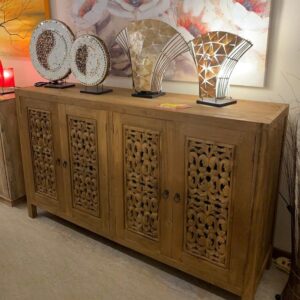 Credenza Teak Intagliata 170