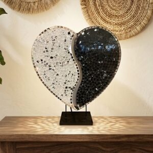 Lampada Mosaico Cuore 40