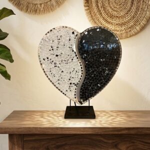 Lampada Mosaico Cuore 50
