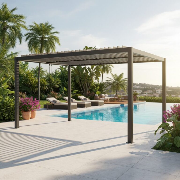 Pergola Bioclimatica 4×4 Antracite