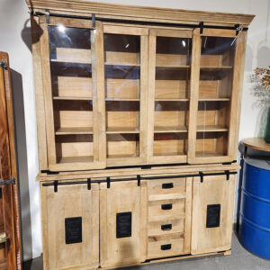 Credenza Vetrina Jupiter 180 Doppio Corpo