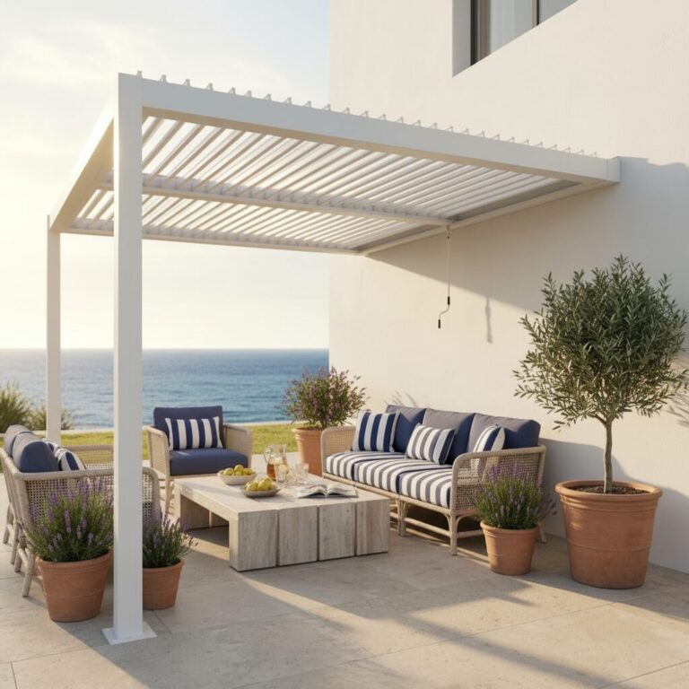 Pergola Bioclimatica Addossata 4X3