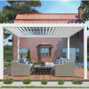 Pergola Bioclimatica Motorizzata con Led 3×4