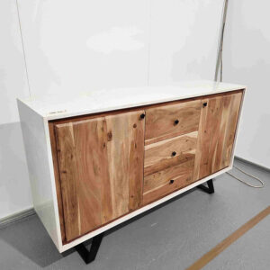Credenza Legno Marmo 1