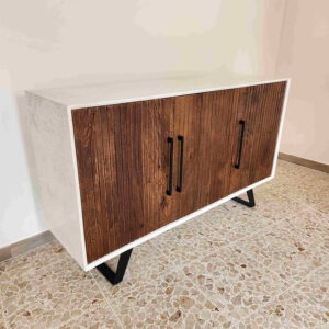 Credenza Legno Marmo 2