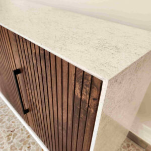 Credenza Legno Marmo 2