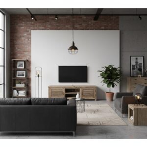 Porta Tv Teak Riciclato 160