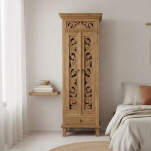 Armadio Stipo Etnico Orientale Teak