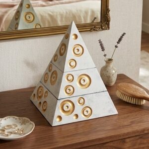 Set3 Scatole Portagioie Piramide