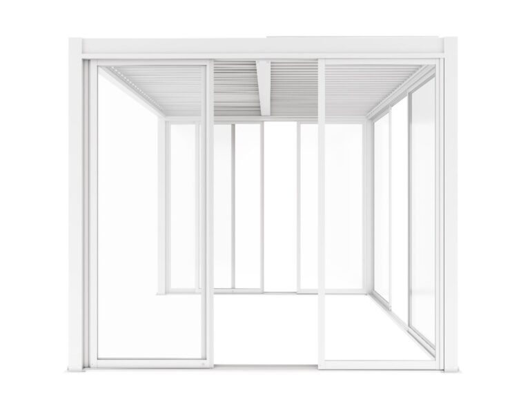 Laterale Pergola Scorrevole Vetro