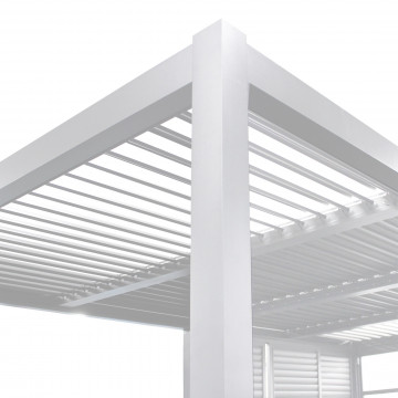 Pergola Alluminio Bioclimatica 7,8x4 - immagine 7