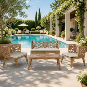 Salotto Orientale Teak