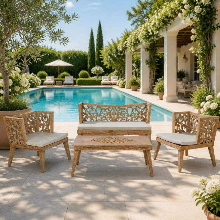 Salotto Orientale Teak