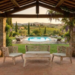 Salotto Orientale Teak