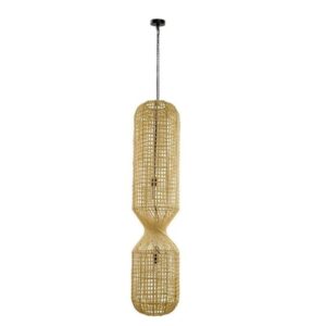 LAMPADARIO MALABO BEIGE H132