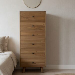 Cassettiera Teak 6Css