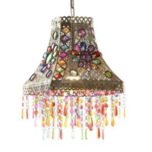 Lampadario Metallo Multicolore