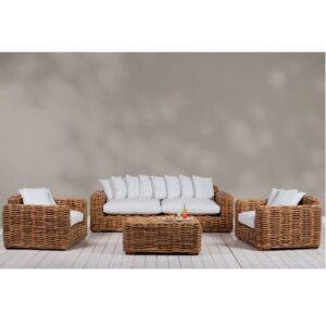 Set Salotto Paraiso Rattan Naturale