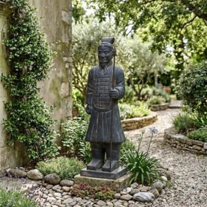 Statua Decorativa Guerriero H118