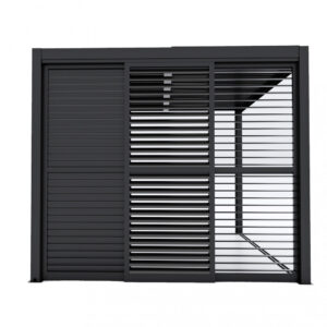 Laterale Scorrevole Lamelle Alluminio