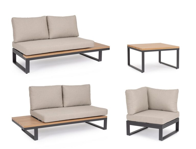 SET SALOTTO ANGOLARE ZELMAR