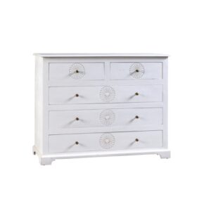Cassettiera Comò White Sun