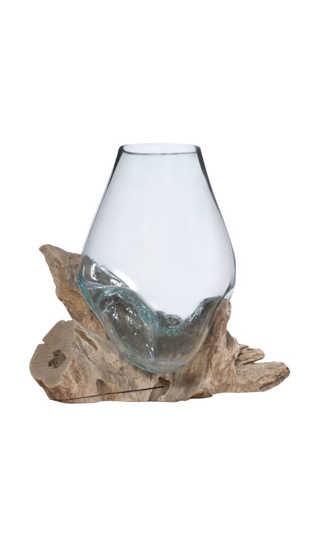 Radice Teak Ciotola Vetro - immagine 7