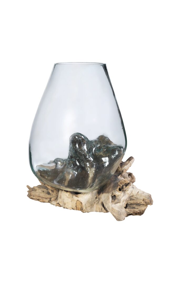 Radice Teak Ciotola Vetro - immagine 9