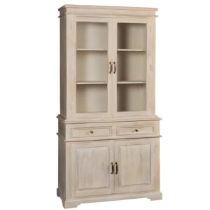 Vetrina-Credenza Cottage Doppio Corpo