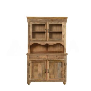 Vetrina-Credenza Masseria Doppio Corpo Natural
