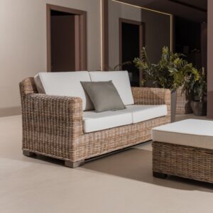 Divano 2p Cayman Rattan Naturale