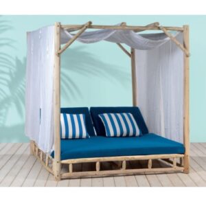 Lettino Baldacchino Nusa Dua Teak