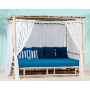 Letto Baldacchino Aloha Teak