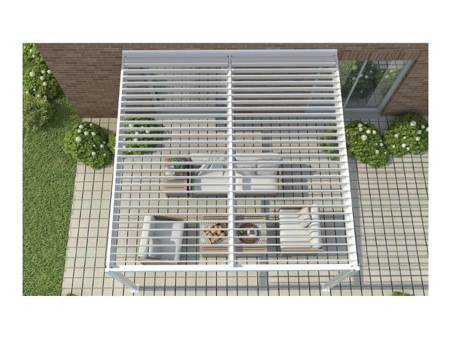 Pergola Bioclimatica Addossata 4x2,5 - immagine 3