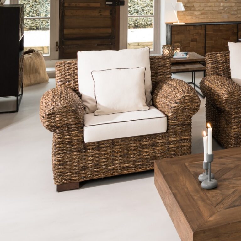 Poltrona Ambassador Rattan Naturale